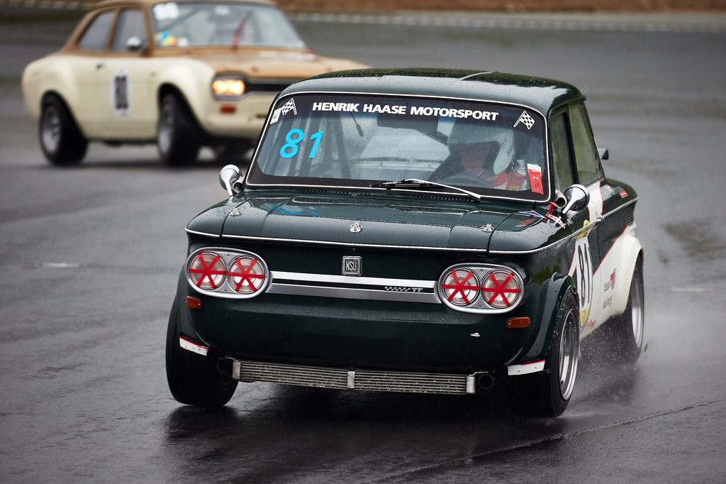De gamle klassikere, som denne NSU 1200TT kørt af Henrik Haase, vender tilbage på Ring Djursland i weekenden, den 8.-9. september
(Foto: Ib Trebbien)
